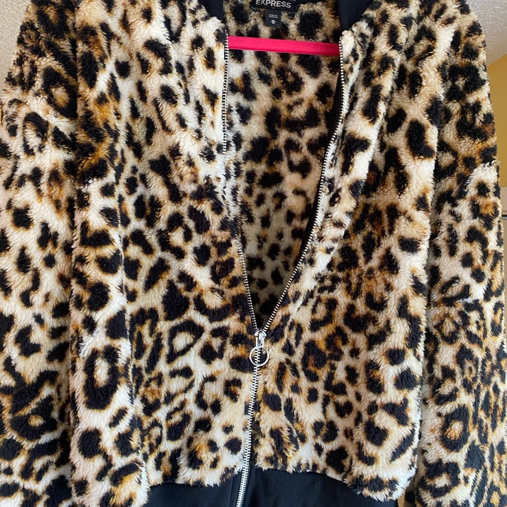 Fluffy jacket